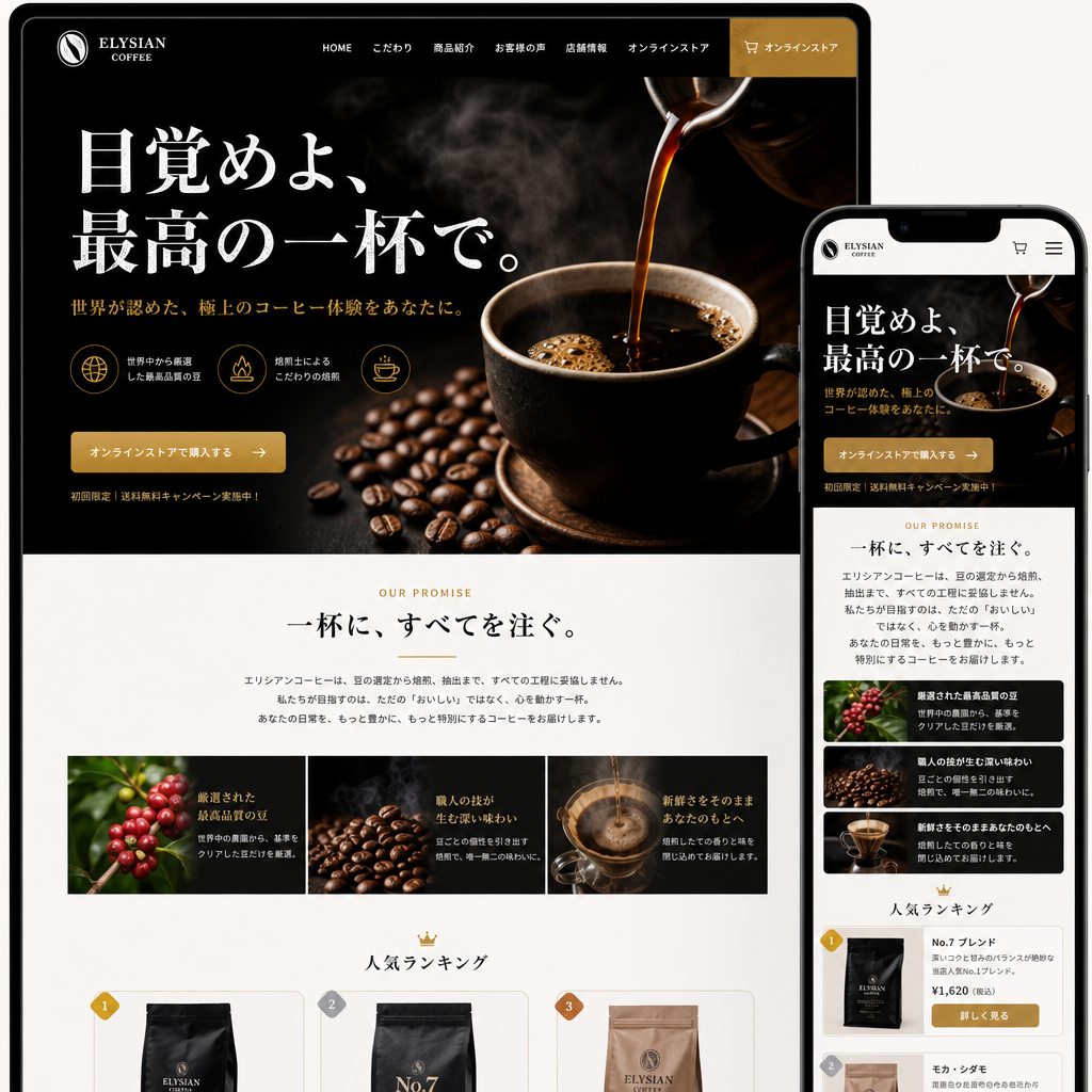 コーポレートサイト・LPの制作例