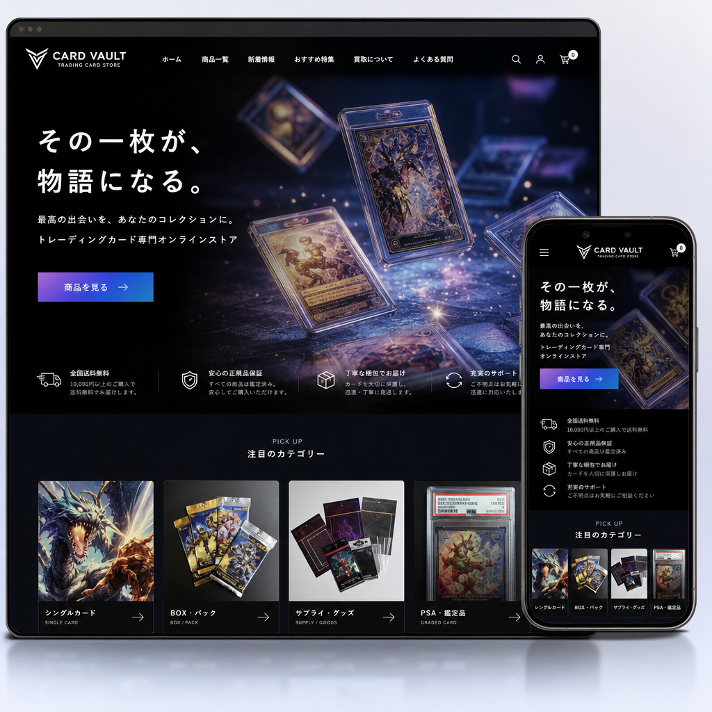 小売・EC・ECサイトの制作例