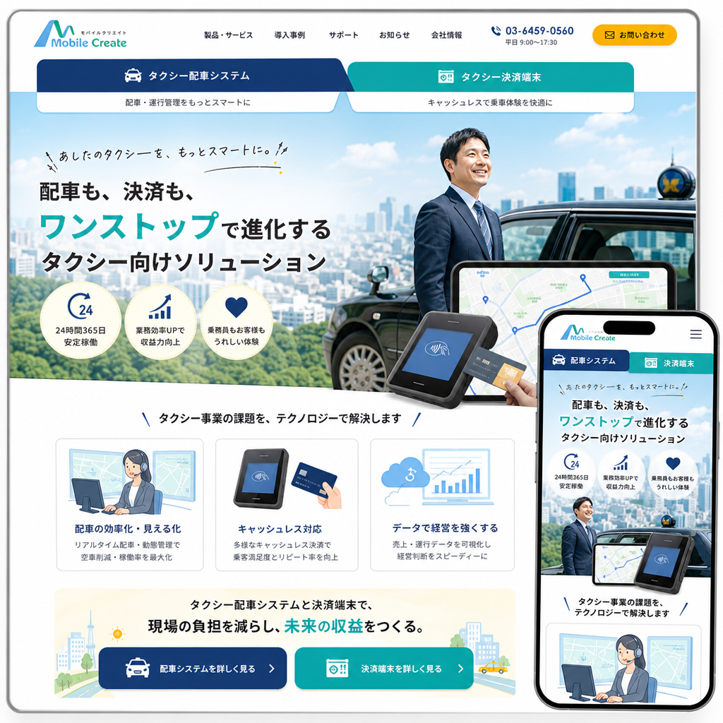 IT・Webサービス・サービスサイトの制作例