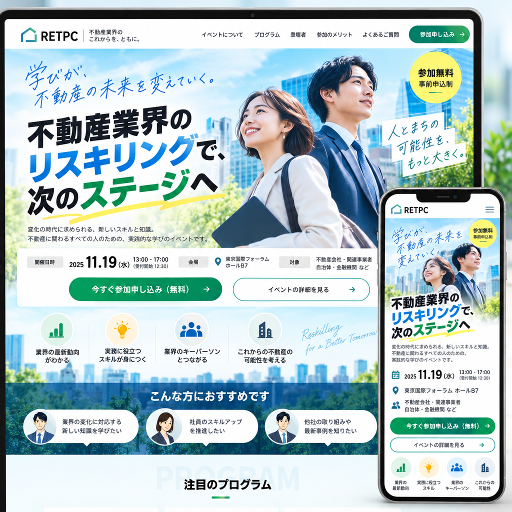 不動産・LPの制作例