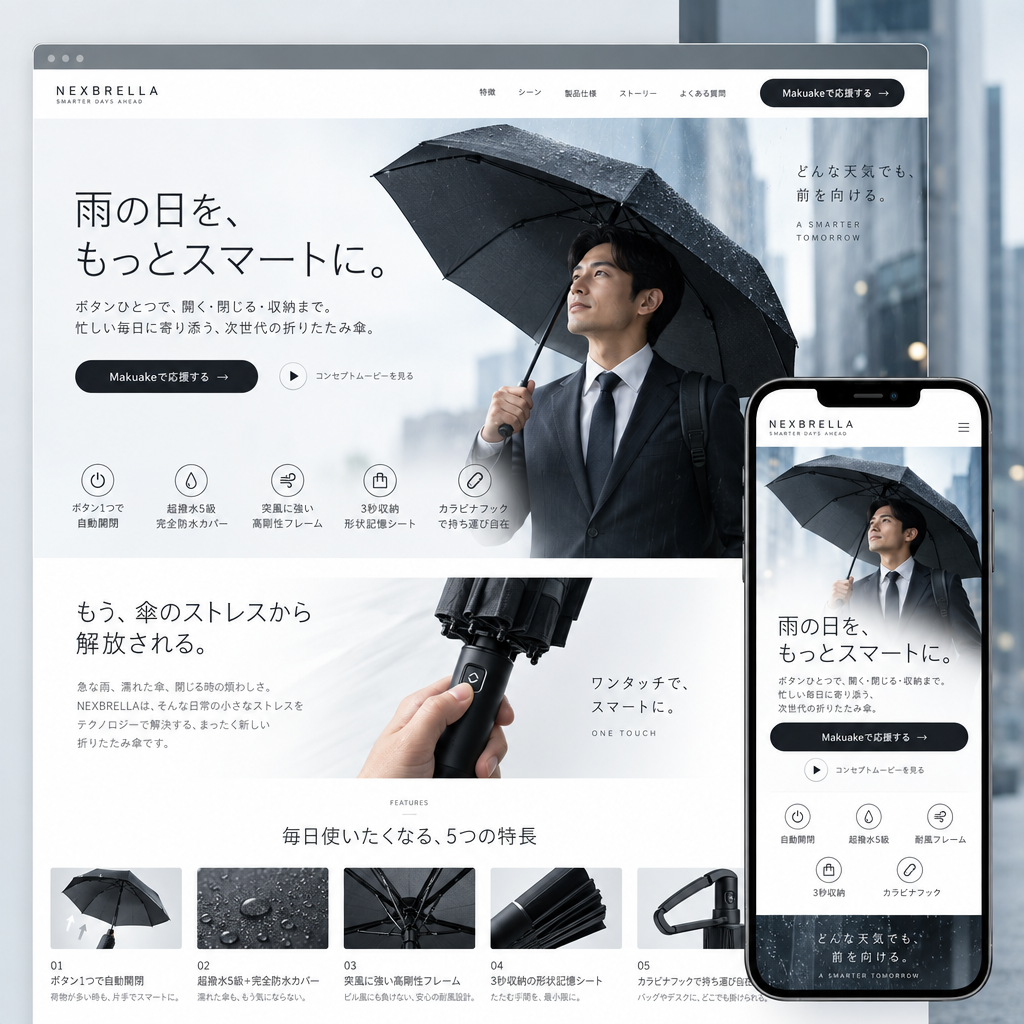 小売・EC・LPの制作例