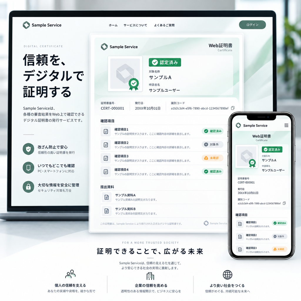 IT・Webサービス・サービスサイトの制作例